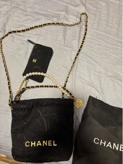 Black luxury crossbody bag