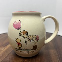Disney store Winnie the Pooh together we can fly anywhere mug