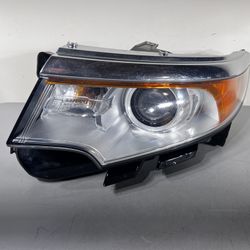 2011 2012 2013 2014 Ford Edge Headlight Halogen LH Front Left Driver  ORIGINAL