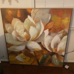 Large Flower Painting 