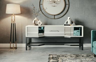 COFFEE TABLE CREAM MIRROR 47”