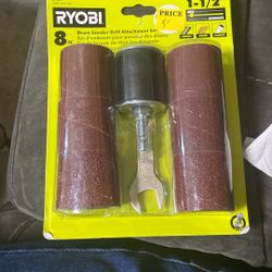 Drum Sander Drill Attachment Set 