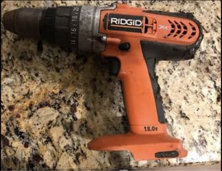 RIDGIT Hammer Drill 18.0V 2 speed Model#R8411503 1/2 “( 13mm)