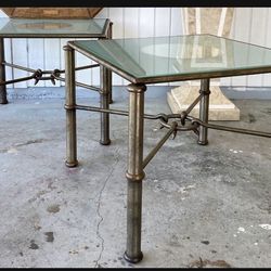 Giacometti Style Heavy Steel Tables $50