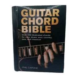 Guitar Chord Bible: Over 500 Illustrated Chords for Rock, Blues, Soul, Count...