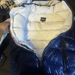 Rockstar puffer hoodie