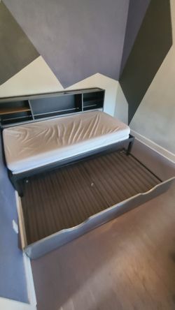 Twin Trundle W/Storage -Bunk Bed