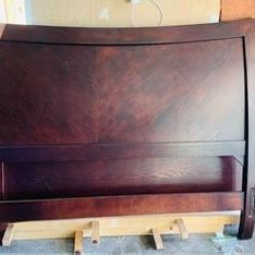 Cal King Bed Frame with box springs