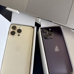 Iphone 14 Pro Max 256GB Gold And Deep Purple Available Unlocked