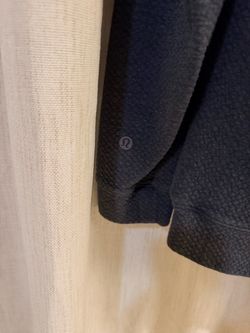 Lululemon Dark Navy Textured Sweatshirt