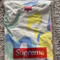Brand New Supreme Painted Logo S/S Top