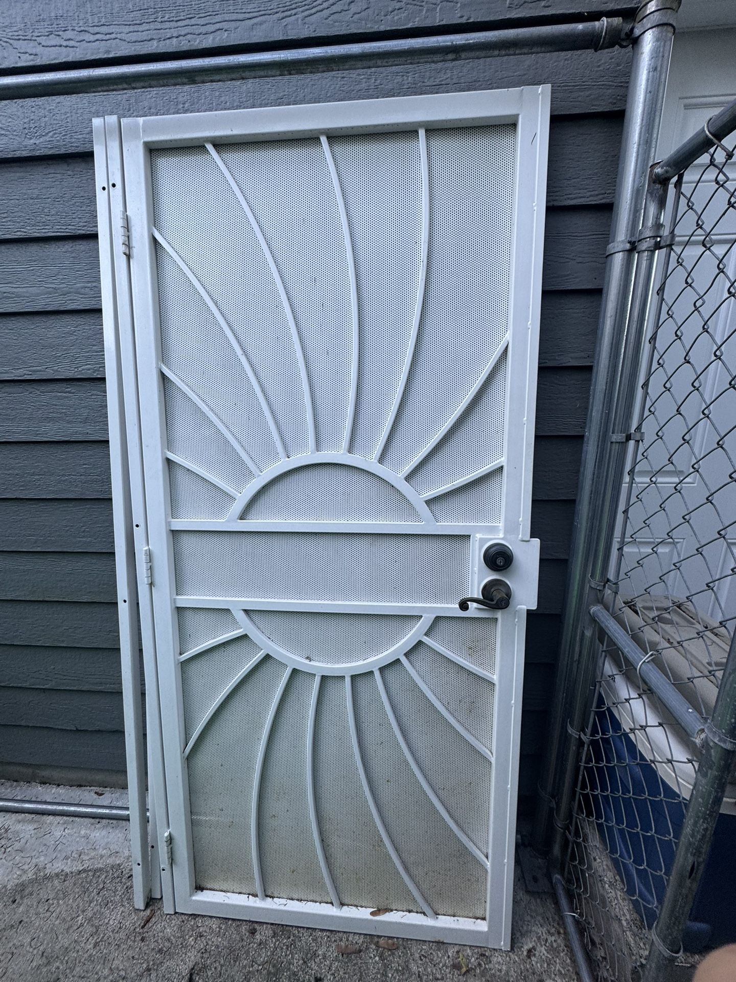 Steel Security Door 36” X 80”
