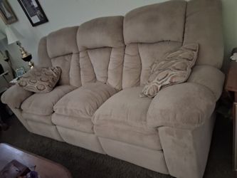 I have a couch that has 2 recliners.Each side very good condition