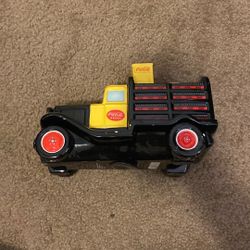 Coca Cola truck piggy bank