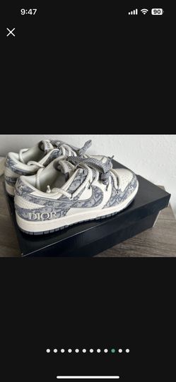 DIOR  Cloud Nike Dunk Low - Size 8