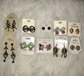 Take all for 4dlls Todos por 4 dólares bando de aretes