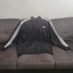 Adidas Track Jacket Three 3 Stripes
