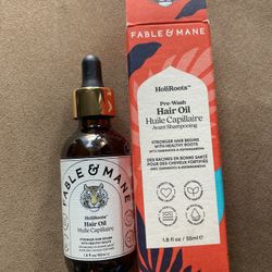 Fable And Mane Pre wash Hair Oil