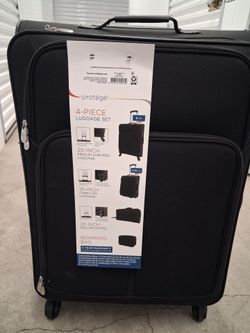 4 piece rolling luggage