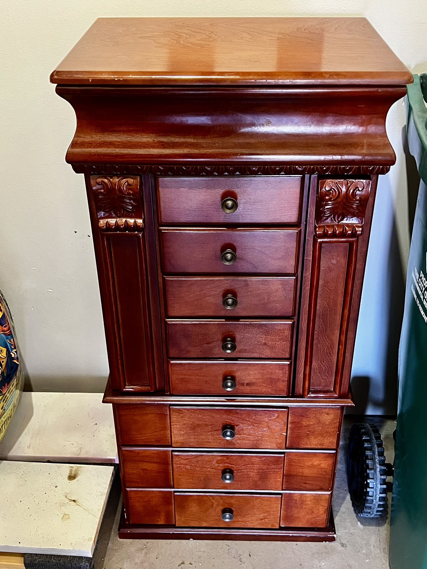 Antique Jewelry Cabinet