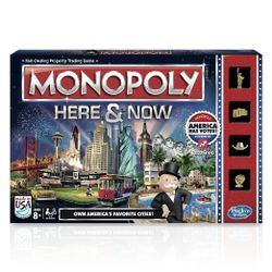 Monopoly Here & Now Game: US Edition