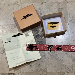 MONOGRAM BELT
