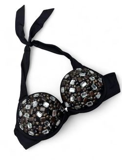 ✨RARE Y2K VICTORIA’S SECRET FASHION SHOW BLING BOMBSHELL BIKINI TOP JEWELED 36B✨