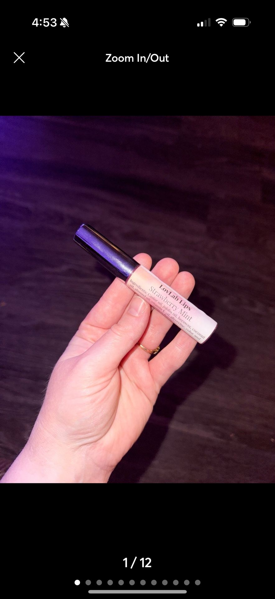 LovLab Lips Strawberry Mint lip