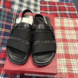 Leather Scandals Salvatore Ferragamo In Black Size 10