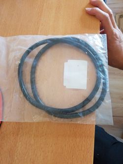 2pc Nitrile Rubber O-ring 160mm OD 142.8mm ID 8.6mm Width Sealing Gasket Washer For Faucet Household Pipeline Pressure Relief Valve Hydraulic Black