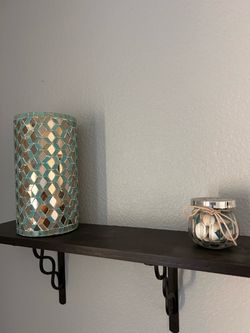 Blue beach decor
