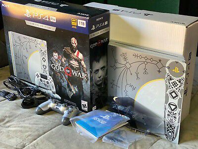 Sony PlayStation 4 Pro 1TB God of War Limited Edition Console Very Good Conditio