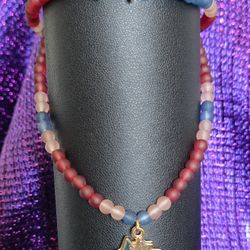 Red, White, & Blue Necklace/Bracelet Set