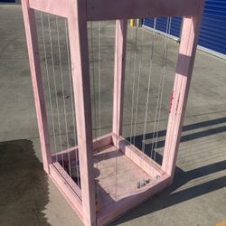 Super cool pink toy holder stuffed animal toy box