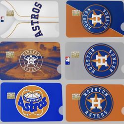Astros Bank Card Skins Credit Card Skins Sticker