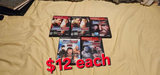 Sony PlayStation 2 ps2 wwe smackdown vs raw games $12 each