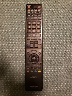 Sharp Aquos TV Remote Control