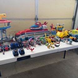 Paw Patrol Collection, Vehicles And Characters, Toys