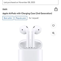 AirPods Second Generation 