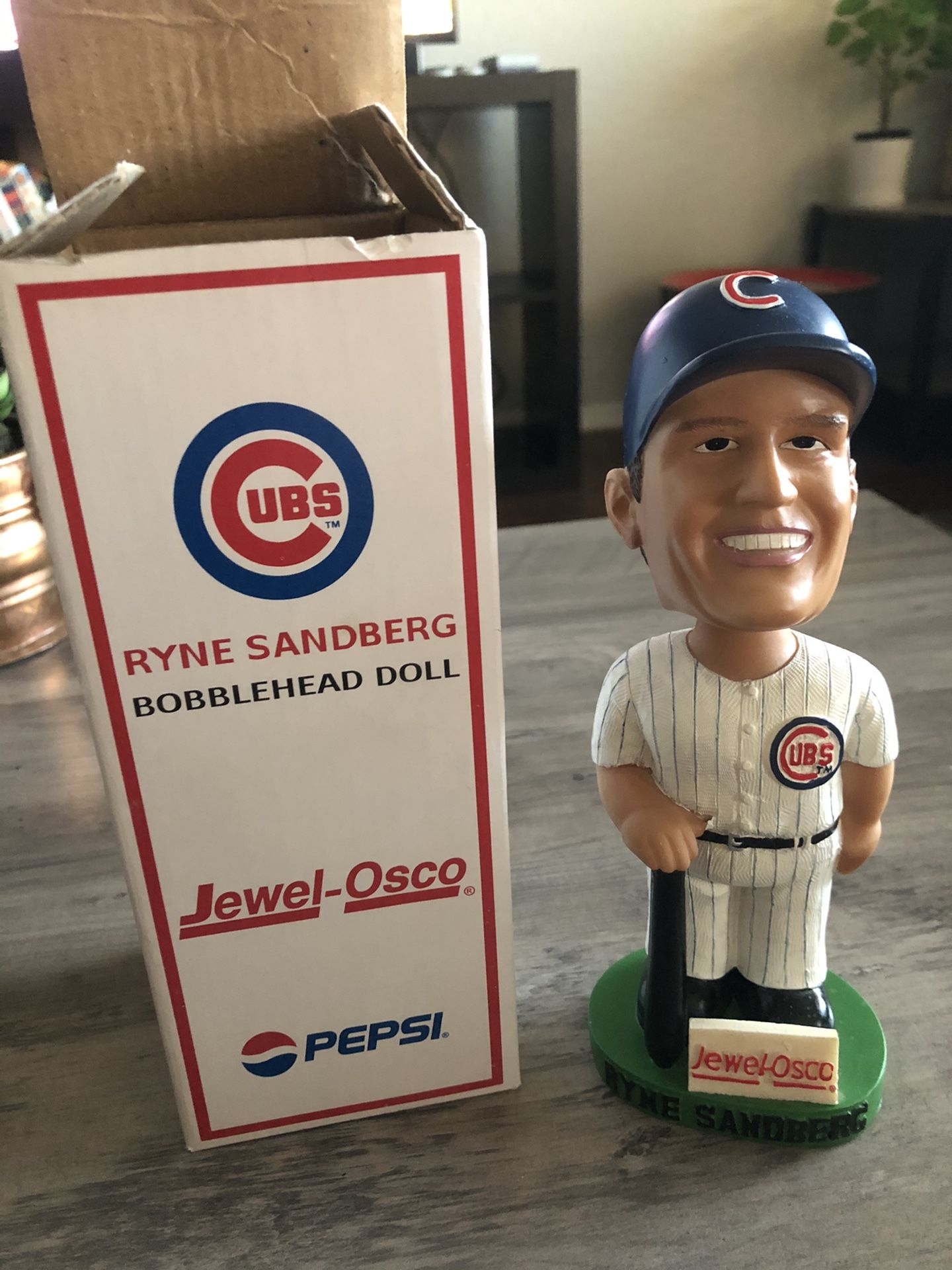 Ryne Sandberg Chicago Cubs Pepsi Jewel Osco