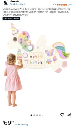 Unicorn Activity Wall Busy Board