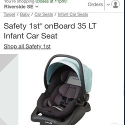 Safety 1st Infant Car Seat