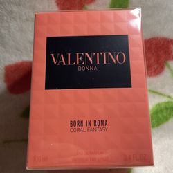 Valentino Donna, Born In Roma (Coral Fantasy) 3.5FL Oz/ 100 mil 