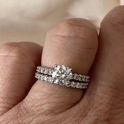 NEW! 1.67CT  Diamond Engagement Wedding Ring Set, Please See Details 💎