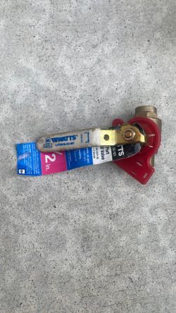 Watts 1/2 in. x 1.75 in. Brass Sweat x Sweat Full Port Solder Ball Valve