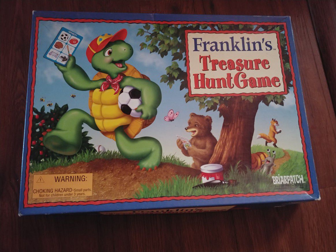 Franklin's Treasure Hunt board game
