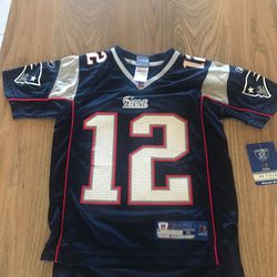 Tom Brady New England Patriots football jersey