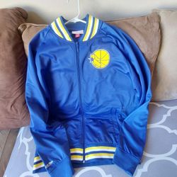 Mitchell & Ness Golden State Warriors Hardwood Classics Jacket - Size XXL 