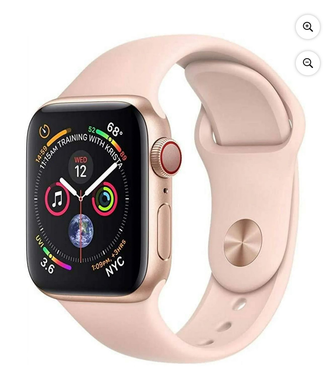 Apple Watch Series 4 (GPS, 40mm) - Rose Gold - Aluminum Case - Sport Band