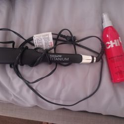 Titanium baby liss iron